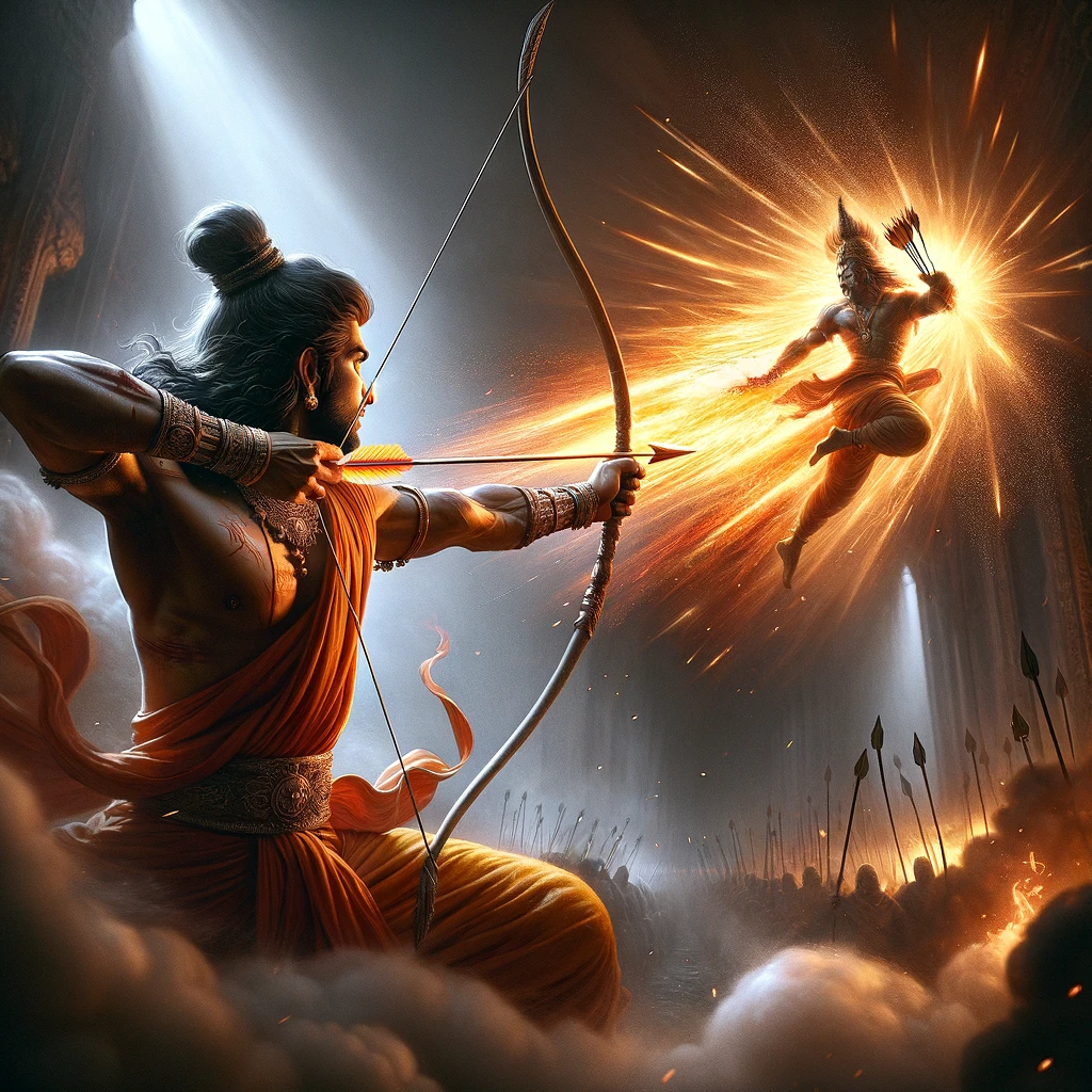 Lakshmana Slays Indrajit